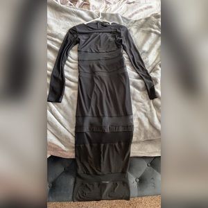 LUX-LA Black Dress